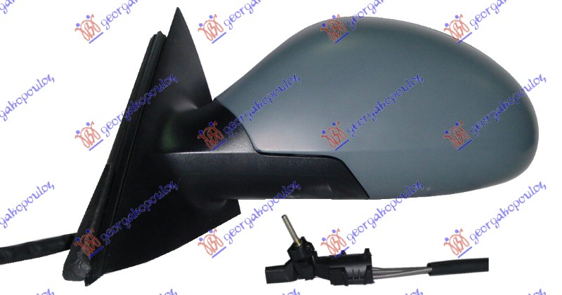 RETROVIZOR MEHANICKI SA SAJLOM PM (ASFERICNO STAKLO) SEAT IBIZA 2002-2008 (6L1)
