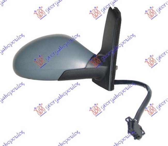 RETROVIZOR ELEKTRICNI SA GREJACEM PM (KONVEKSNO STAKLO) SEAT CORDOBA 2002-2008 (6L2)
