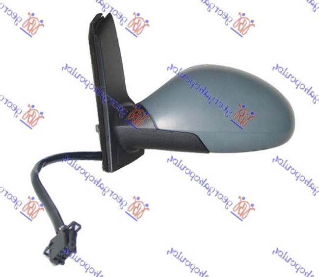 RETROVIZOR ELEKTRICNI SA GREJACEM PM (ASFERICNO STAKLO) SEAT CORDOBA 2002-2008 (6L2)
