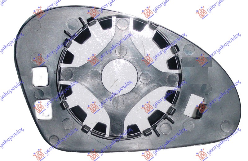 STAKLO RETROVIZORA (ASFERICNO) SEAT IBIZA 2002-2008 (6L1)