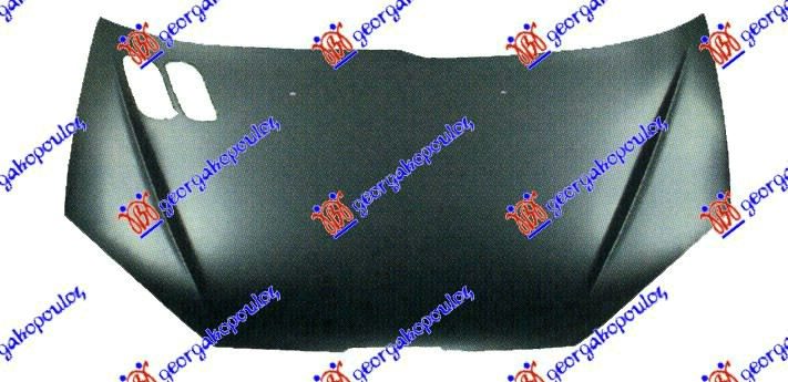 HAUBA (A KVALITET) PEUGEOT 206 1998-2009 (2A/2C/2D/2E/2K)