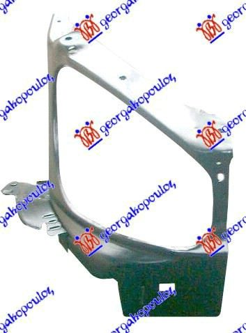 OKVIR FARA METALNI PEUGEOT 206 1998-2009 (2A/2C/2D/2E/2K)