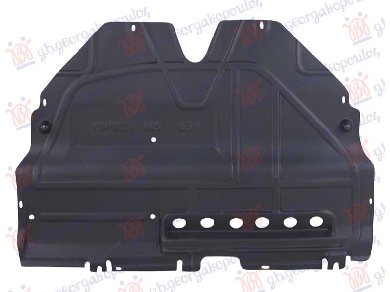 ZASTITA MOTORA PLASTICNA PEUGEOT 206 1998-2009 (2A/2C/2D/2E/2K)