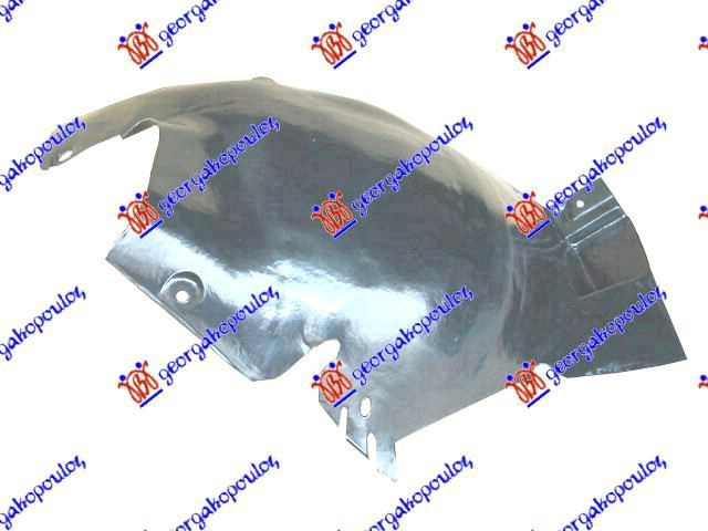 POTKRILO (ZADNJI DEO) PLASTICNO PEUGEOT 206 1998-2009 (2A/2C/2D/2E/2K)