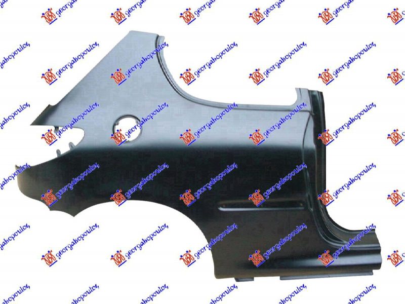 ZADNJI BLATOBRAN 3 VRATA PEUGEOT 206 1998-2009 (2A/2C/2D/2E/2K)