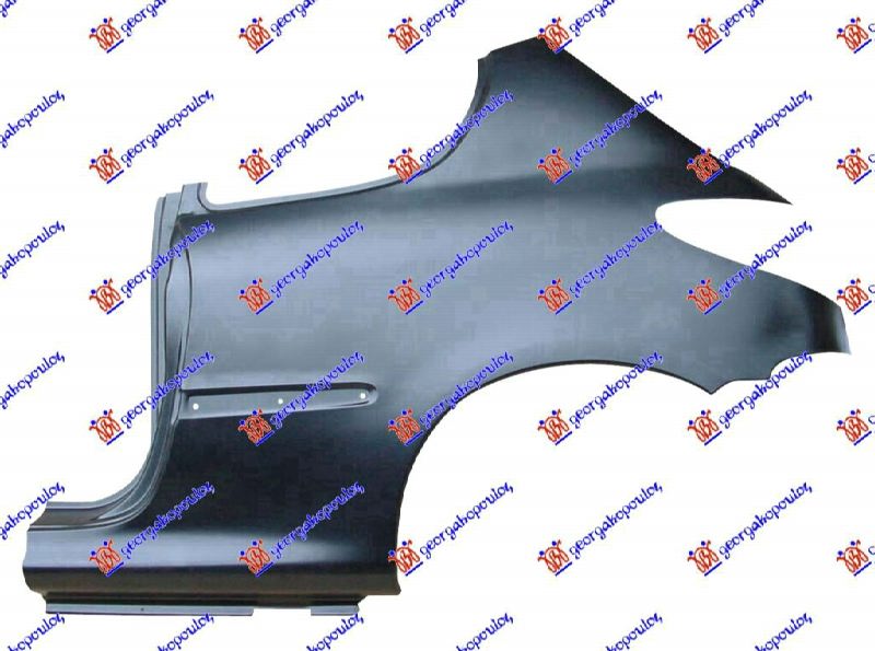 ZADNJI BLATOBRAN 3 VRATA PEUGEOT 206 1998-2009 (2A/2C/2D/2E/2K)
