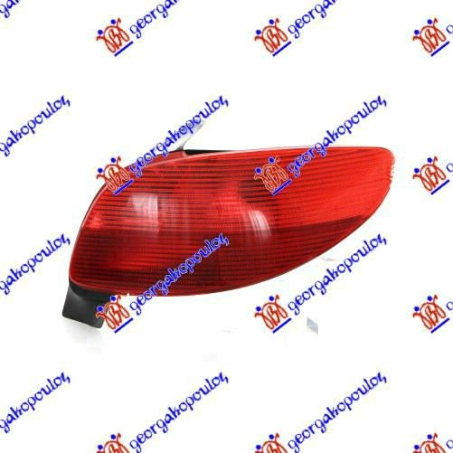 STOP LAMPA -2003 (DEPO) PEUGEOT 206 1998-2009 (2A/2C/2D/2E/2K)