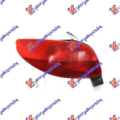 STOP LAMPA -2003 (DEPO) PEUGEOT 206 1998-2009 (2A/2C/2D/2E/2K)
