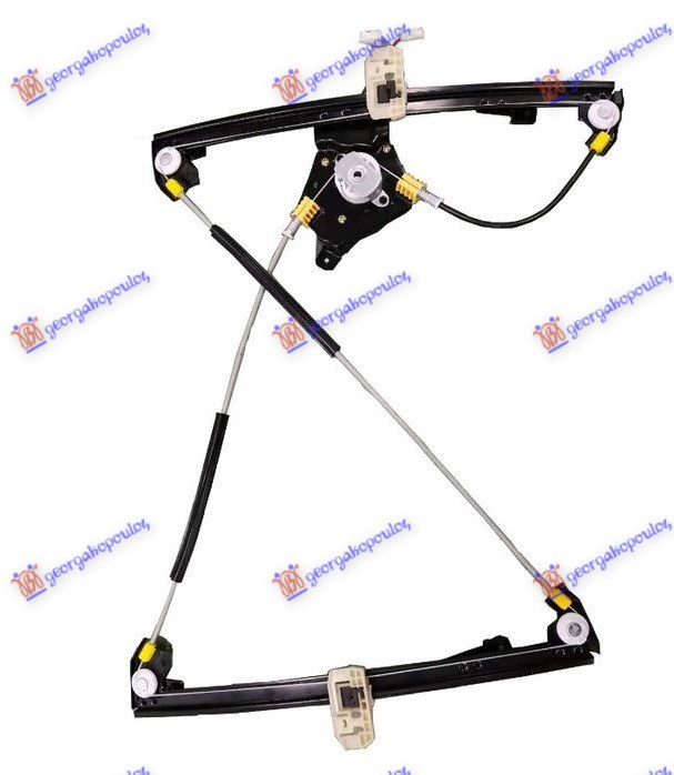 PODIZAC PREDNJEG PROZORA ELEKTRICNI 3 VRATA PEUGEOT 206 1998-2009 (2A/2C/2D/2E/2K)