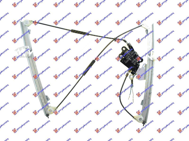 PODIZAC PREDNJEG PROZORA ELEKTRICNI 3 VRATA (A KVALITET) PEUGEOT 206 1998-2009 (2A/2C/2D/2E/2K)