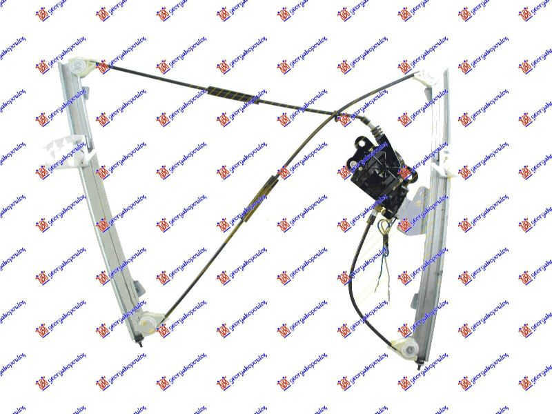 PODIZAC PREDNJEG PROZORA ELEKTRICNI 3 VRATA (A KVALITET) PEUGEOT 206 1998-2009 (2A/2C/2D/2E/2K)