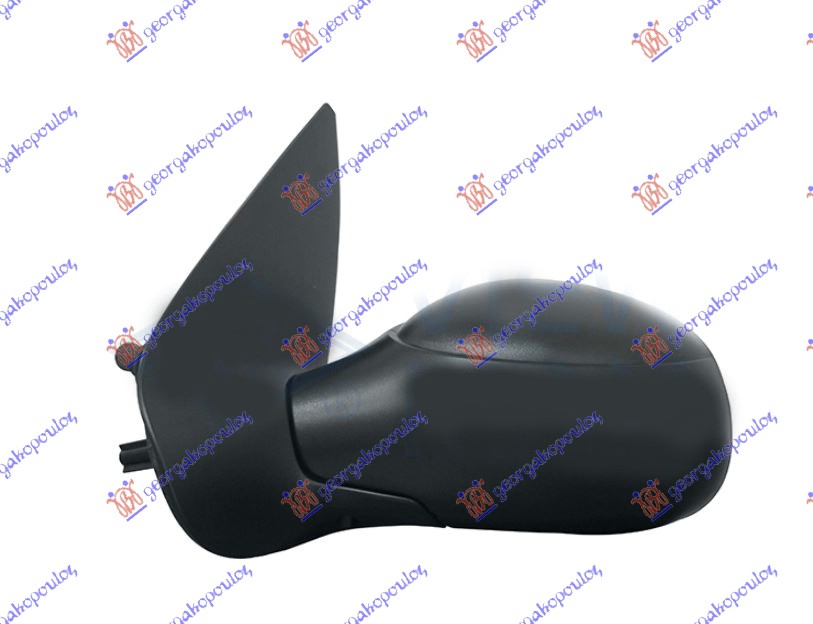 RETROVIZOR MEHANICKI SA SAJLOM (A KVALITET) (ASFERICNO STAKLO) PEUGEOT 206 1998-2009 (2A/2C/2D/2E/2K)
