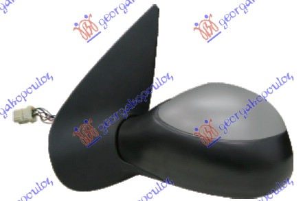 RETROVIZOR ELEKTRICNI SA GREJACEM PM -2003 (KONVEKSNO STAKLO) PEUGEOT 206 1998-2009 (2A/2C/2D/2E/2K)