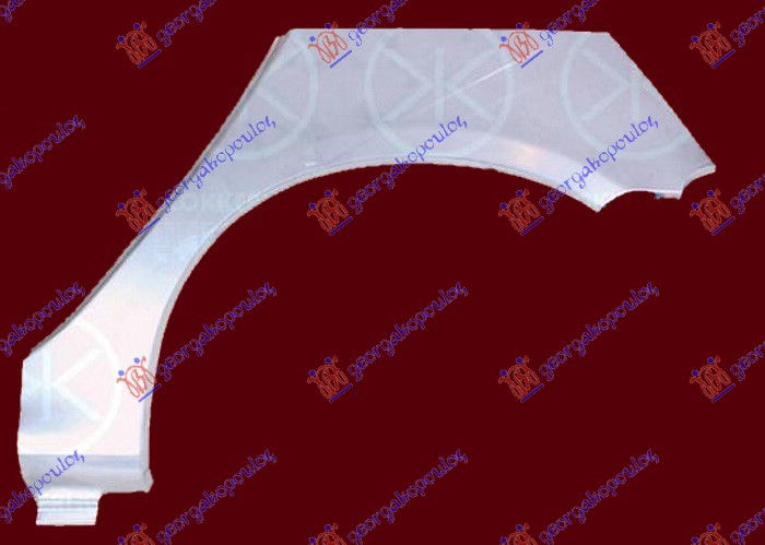 RUB PEUGEOT 206 1998-2009 (2A/2C/2D/2E/2K)