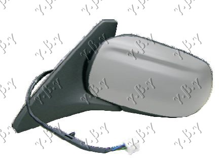 RETROVIZOR ELEKTRICNI SA GREJACEM PM (KONVEKSNO STAKLO) MAZDA 323 F 1998-2003 (BJ/BA)