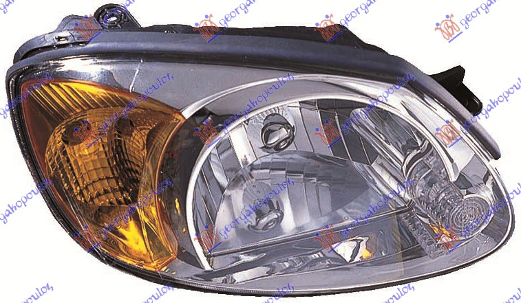 FAR ELEKTRICNI ZUTI MIGAVAC (DEPO) HYUNDAI ACCENT H/B-L/B 2003-2005 (LC)