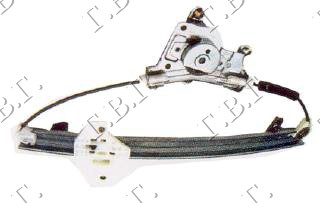 PODIZAC ZADNJEG PROZORA ELEKTRICNI (BEZ MOTORA) HYUNDAI ACCENT H/B-L/B 2003-2005 (LC)