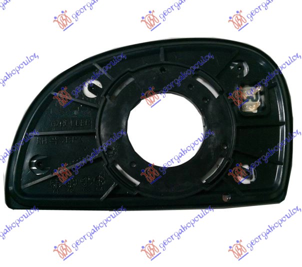 STAKLO RETROVIZORA SA GREJACEM (KONVEKSNO) HYUNDAI ACCENT H/B-L/B 2003-2005 (LC)