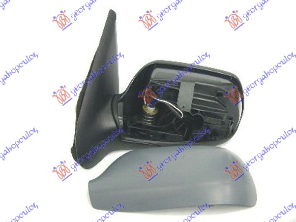 RETROVIZOR ELEKTRICNI SA GREJACEM PM (KONVEKSNO STAKLO) MAZDA 2 2003-2007 (DY)