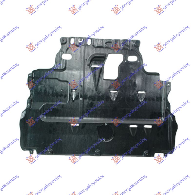 ZASTITA MOTORA DIZEL PLASTICNA MAZDA 3 SDN-H/B 2004-2008 (BK)