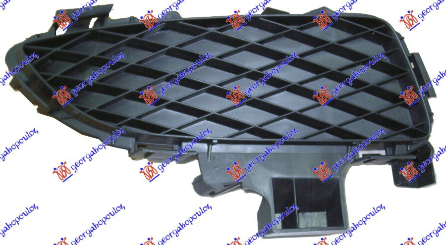 RESETKA PREDNJEG BRANIKA (BEZ MAGLENKE) 4 VRATA -06 MAZDA 3 SDN-H/B 2004-2008 (BK)