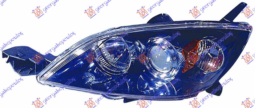 FAR ELEKTRICNI 5 VRATA (DEPO) MAZDA 3 SDN-H/B 2004-2008 (BK)