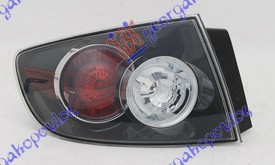 STOP LAMPA SPOLJASNJA 4 VRATA (CRNA) 2006- (TYC) MAZDA 3 SDN-H/B 2004-2008 (BK)