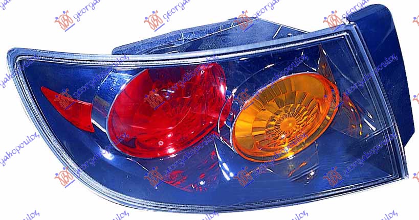 STOP LAMPA SPOLJASNJA 4 VRATA (CRNA) -2006 (DEPO) MAZDA 3 SDN-H/B 2004-2008 (BK)