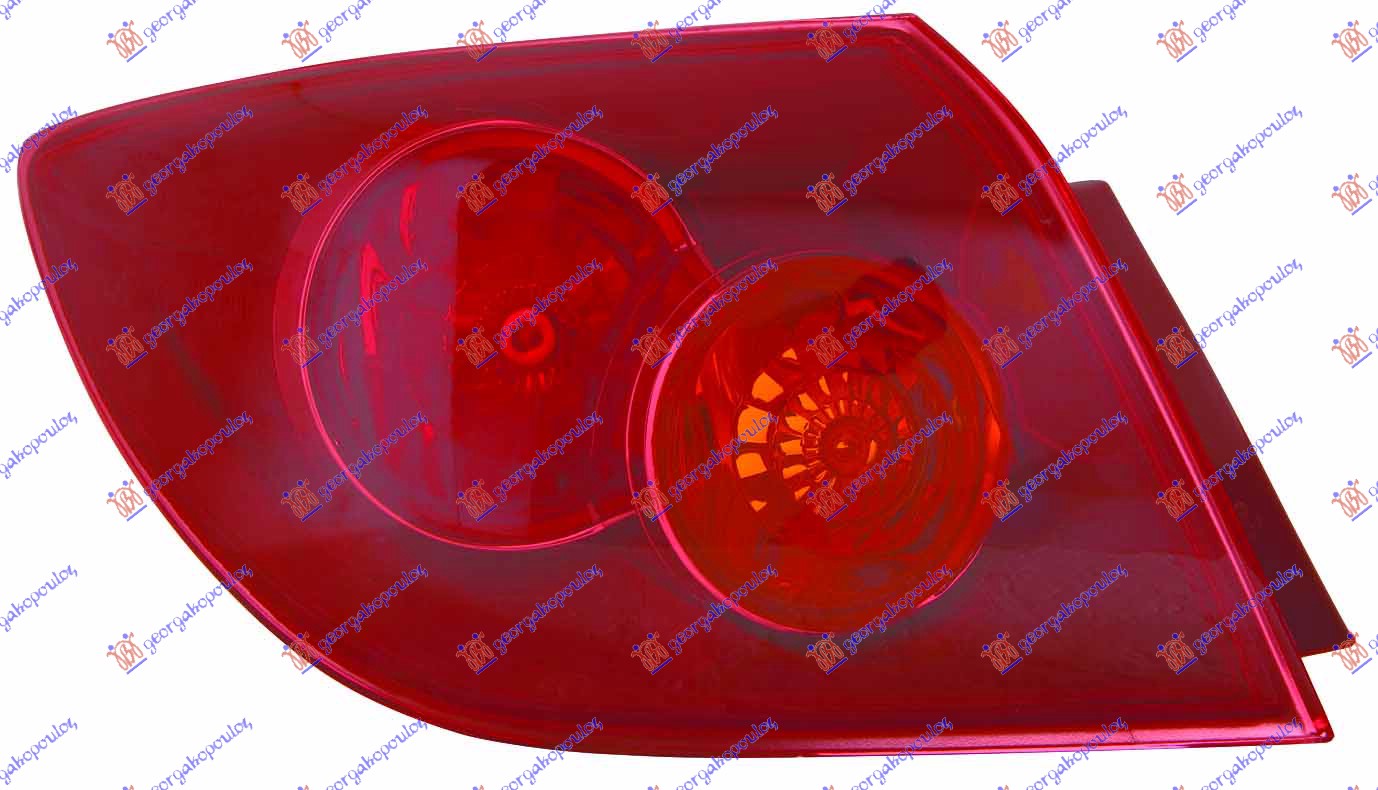 STOP LAMPA SPOLJASNJA 5 VRATA (CRVENA) -2006 (DEPO) MAZDA 3 SDN-H/B 2004-2008 (BK)