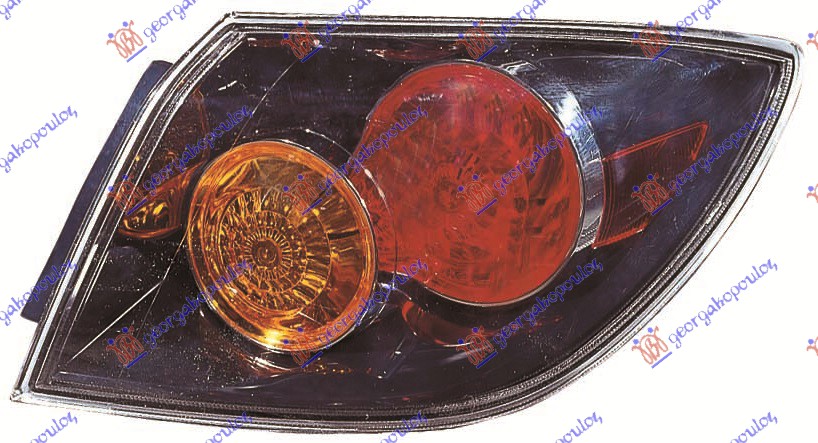 STOP LAMPA SPOLJASNJA 5 VRATA (CRNA) -2006 (DEPO) MAZDA 3 SDN-H/B 2004-2008 (BK)