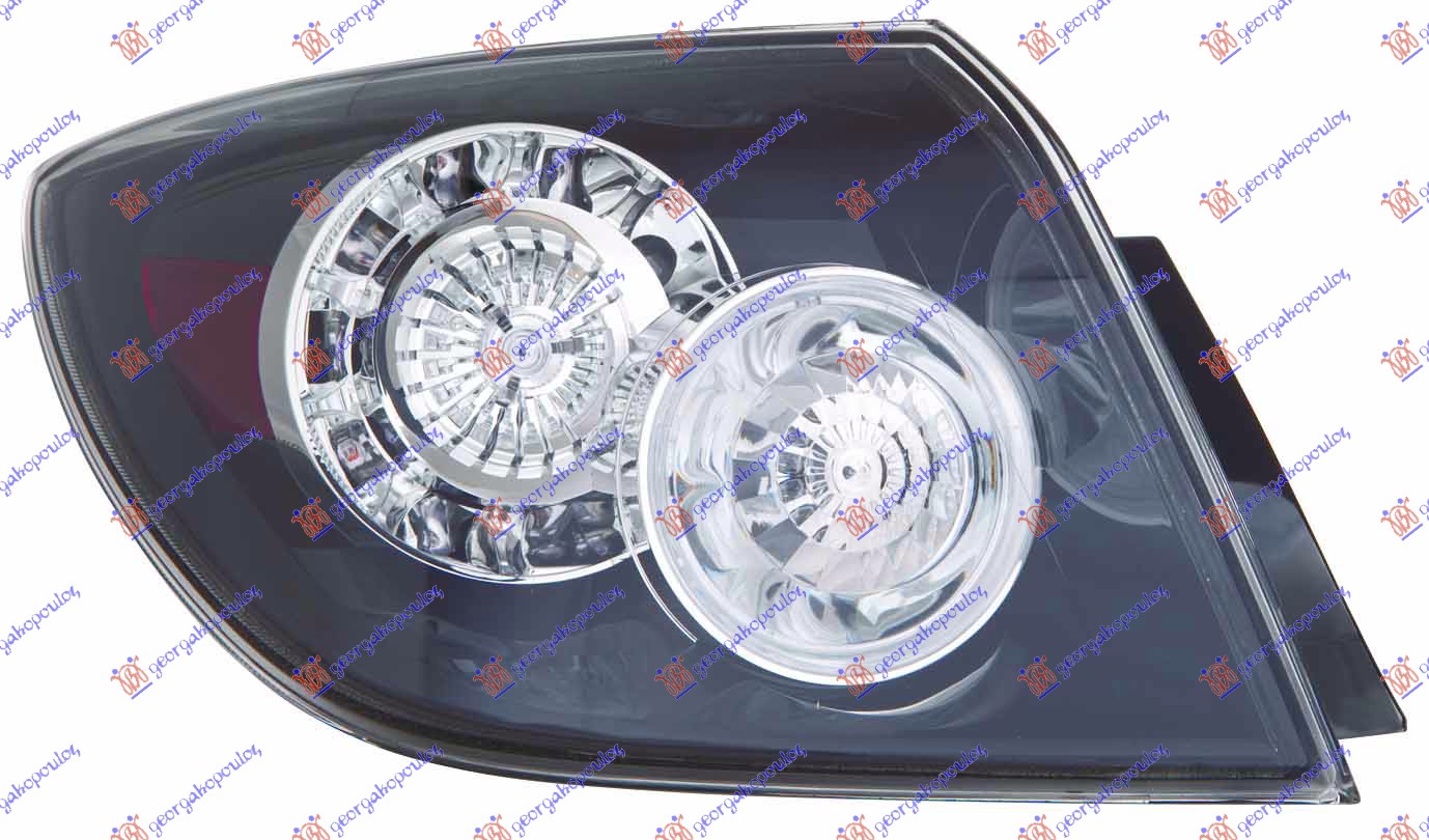 STOP LAMPA SPOLJASNJA 5 VRATA (PROVIDNA) (LED) (DEPO) MAZDA 3 SDN-H/B 2004-2008 (BK)