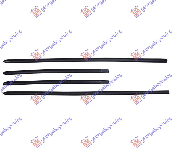 LAJSNA VRATA 4 VRATA (SET 4 KOM)  3 SDN-H/B (BK) 04-08