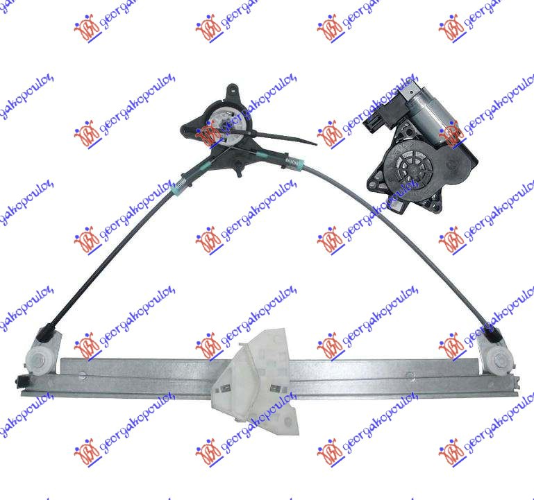 PODIZAC PREDNJEG PROZORA ELEKTRICNI MAZDA 3 SDN-H/B 2004-2008 (BK)