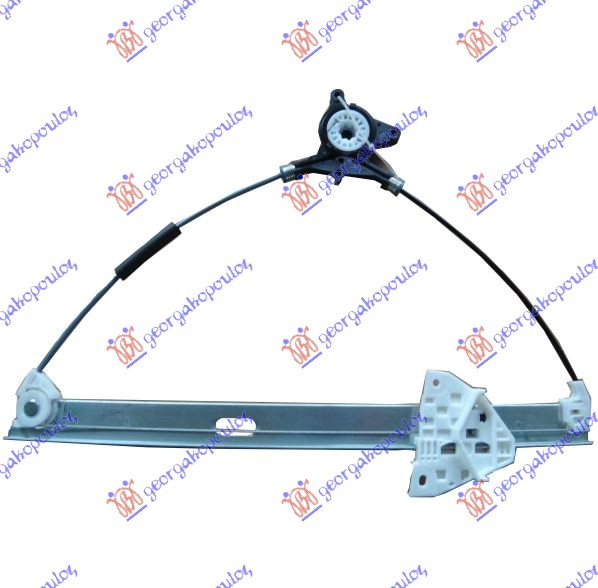 PODIZAC PREDNJEG PROZORA ELEKTRICNI (BEZ MOTORA) MAZDA 3 SDN-H/B 2004-2008 (BK)