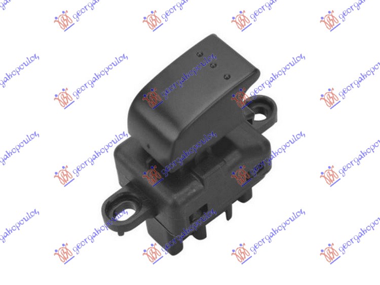 PREKIDAC U PREDNJIM VRATIMA (5 PIN) MAZDA 3 SDN-H/B 2004-2008 (BK)