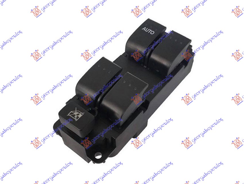 PREKIDAC U PREDNJIM VRATIMA (4 TASTERA) (16 PIN) MAZDA 3 SDN-H/B 2004-2008 (BK)