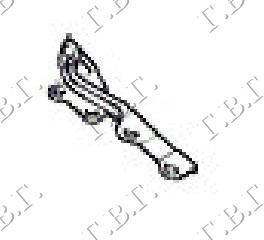 MAKAZE HAUBE (ORIGINALNI) HYUNDAI GETZ 2006-2010 (TB)