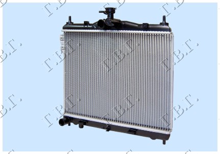 HLADNJAK MOTORA 1.6CC (+/-AC) (50x38) VENTILATOR 23cm HYUNDAI GETZ 2006-2010 (TB)