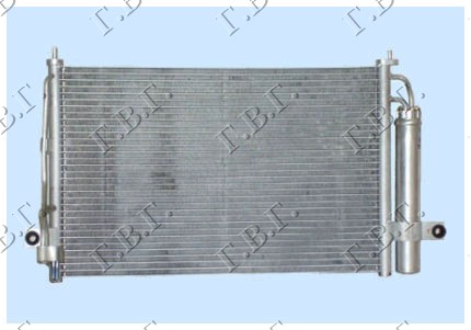 HLADNJAK KLIME 1.1/1.3i 16i 12V (503x350) HYUNDAI GETZ 2006-2010 (TB)