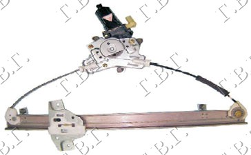 PODIZAC ZADNJEG PROZORA ELEKTRICNI (BEZ MOTORA) 5 VRATA (A KVALITET) HYUNDAI GETZ 2006-2010 (TB)