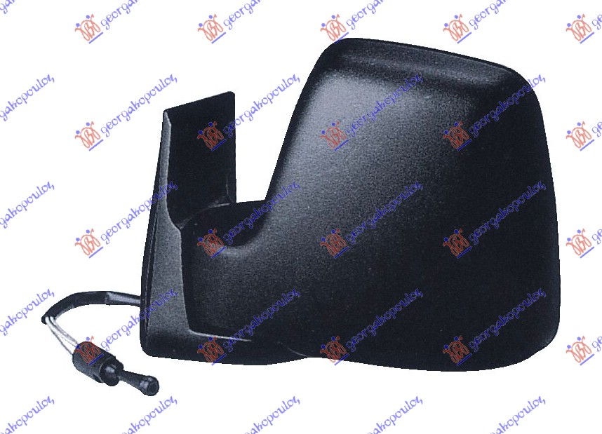 RETROVIZOR MEHANICKI SA SAJLOM (KONVEKSNO STAKLO) FIAT SCUDO 1995-2004 (220)