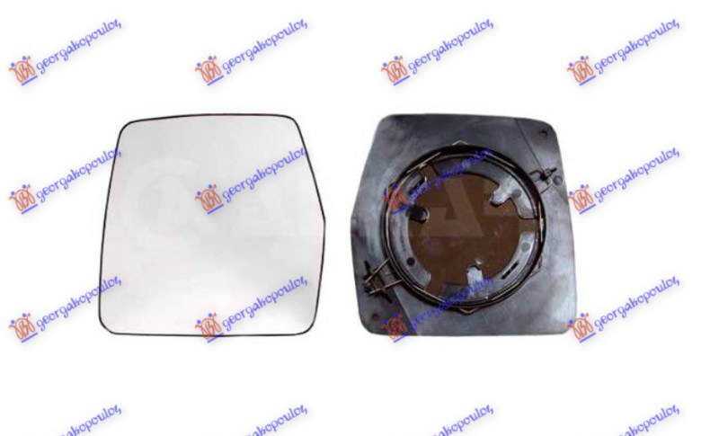 STAKLO RETROVIZORA (ZA MEHANICKI RETROVIZOR BEZ SAJLE) FIAT SCUDO 1995-2004 (220)