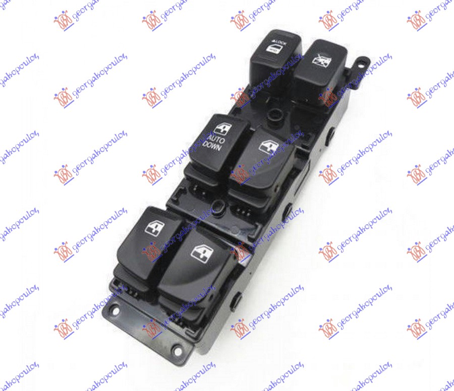 PREKIDAC U PREDNJIM VRATIMA (4 TASTERA) (14 PIN) HYUNDAI ACCENT SDN 2006-2011 (MC)