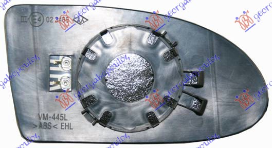 STAKLO RETROVIZORA SA GREJACEM (KONVEKSNO) HYUNDAI ACCENT SDN 2006-2011 (MC)