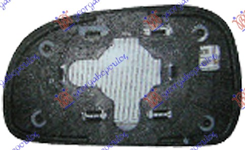STAKLO RETROVIZORA SA GREJACEM HYUNDAI SANTA FE 2005-2009 (CM)
