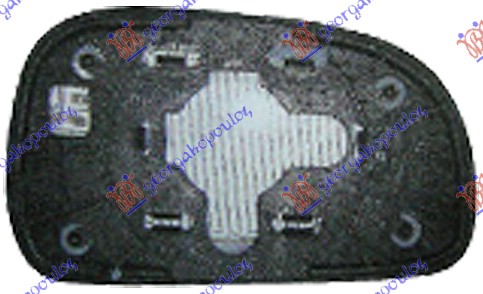 STAKLO RETROVIZORA SA GREJACEM HYUNDAI SANTA FE 2005-2009 (CM)
