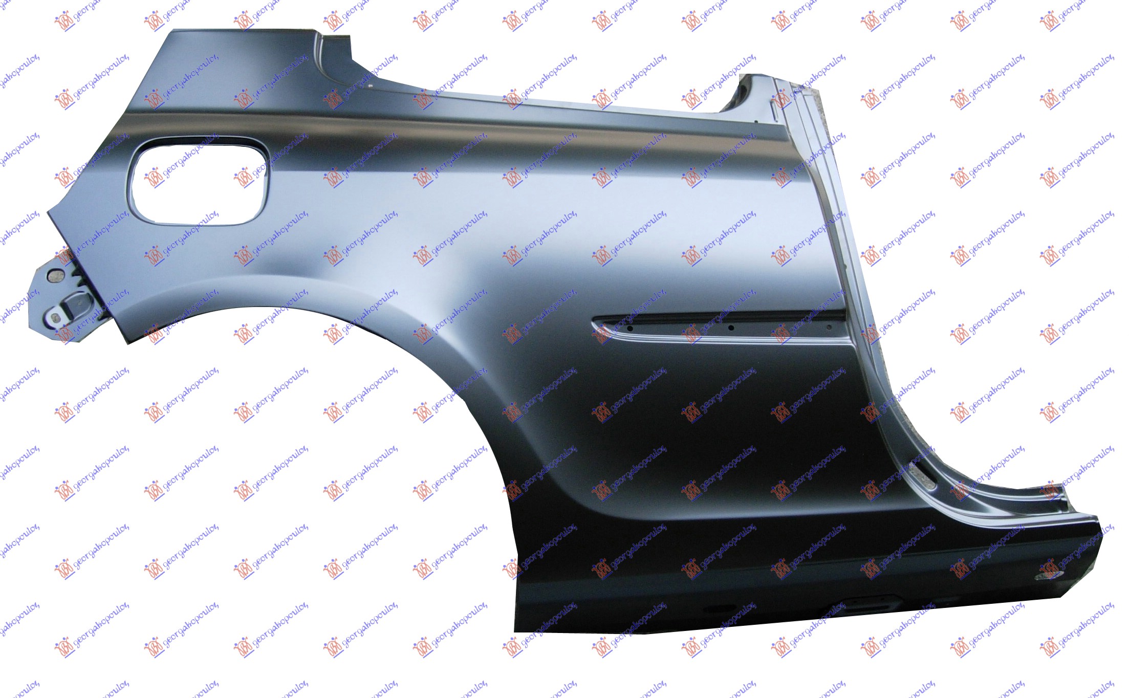 ZADNJI BLATOBRAN 3 VRATA RENAULT CLIO III 2006-2009 (BR0 1/CR0 1)