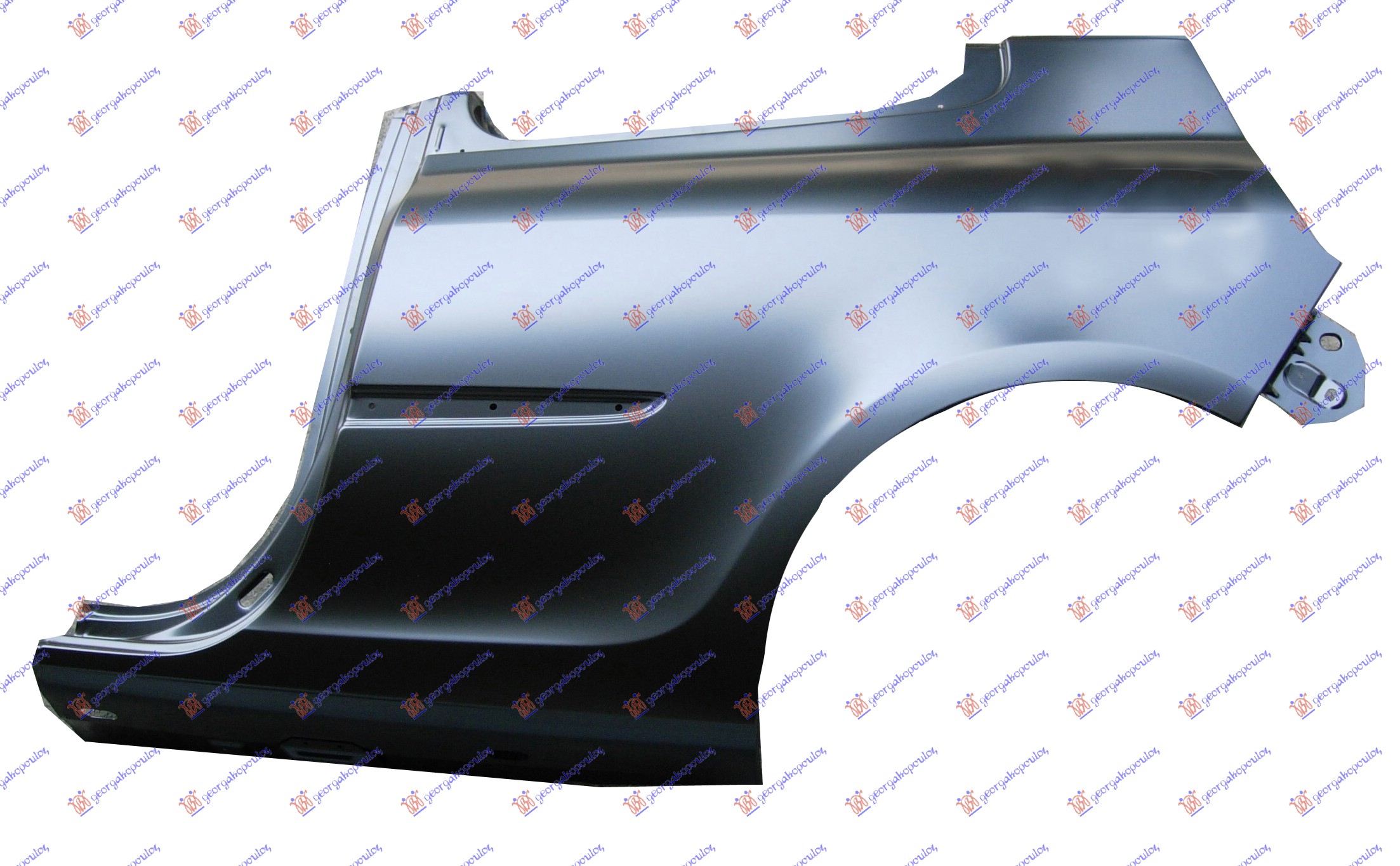 ZADNJI BLATOBRAN 3 VRATA RENAULT CLIO III 2006-2009 (BR0 1/CR0 1)