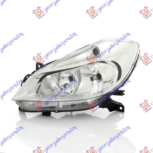 FAR BEZ MAGLENKE HROM (H7/H7) (VALEO) RENAULT CLIO III 2006-2009 (BR0 1/CR0 1)