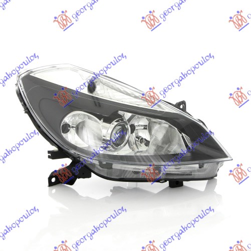 FAR ELEKTRICNI CRNI SA MAGLENKOM (SA REGULATOROM) (H1/H7/H7) (DEPO) RENAULT CLIO III 2006-2009 (BR0 1/CR0 1)